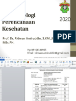 Week 2 Epidemiologi Perencanaan Kesehatan