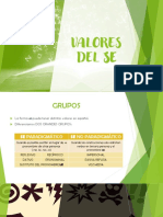 Valores Del SE