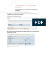 How To Store Simulation Payroll Result For Any Reconciliation