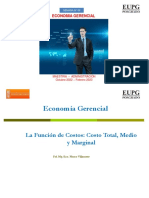 SEMANA 6 - PPT La Funcion de Costos