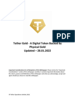 Tether Gold Whitepaper