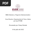 Caso Practico - Exportacion de Vino A Siuza