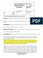 POP 01 Procedimento para Higiêne, Vestuário e Conduta