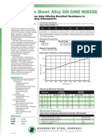 Alloy 330 Spec Sheet