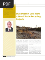 Investment in Date Palm Wood Waste Recycling Projects 2010