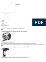 11 - Cortes e Canais em Diferentes Materiais