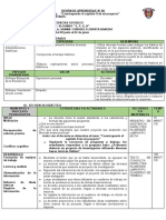 Sesión de Aprendizaje 09 - SEGUNDO CC - SS