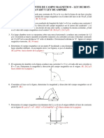 Problemas de Fuentes de Campo Magnetico - Ley de Biot-Savart