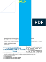 L'Org Structurelle de La Future Police