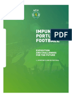 Impunity in Portuguese Football - Exposition and Challenges For The Future