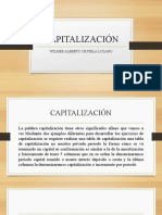 CAPITALIZACIÓN