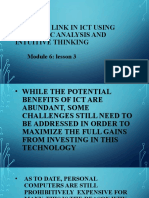 Weakest Link in Ict Using Strategic Analysis and Intuitive Thinking