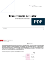 Ejercicios Transferencia de Calor - Tercera - Parte