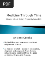 Medicine Through Time