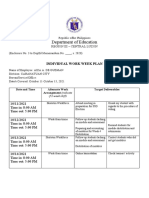 AIZA A. DE GUZMAN - INDIVIDUAL-WORKWEEK PLAN - October 11, 2021