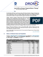 DSWD DROMIC Report 70 On Severe Tropical Storm Paeng As of 06 January