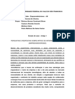 Perguntas e Respostas Sobre Artigo de Internacionalização