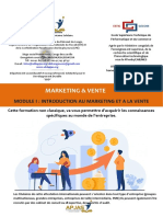 Module I - Introduction Au Marketing Et Vente-2