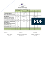 TOS 2ND Pexam Reading and Writing