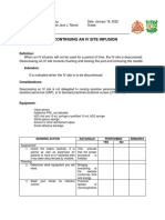 Discontinuing IV Fluids Ancog, J