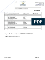 Pharmacy WEEKLY Request Floorstock Form