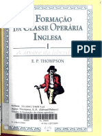 THOMPSOM E.P. A Formação Da Classe Operária Inglesa Vol.1