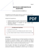 Programación de Componentes de Escritorio: Evaluación Examen-A