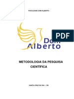 Aulas 01 A 10 Metodologia Da Pesquisa Científica