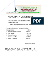 Advance Database