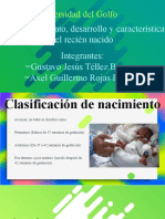 Crecimiento y Desarrollo Del Recien Nacido