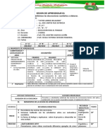 Sesion de Aprendizaje 01: Identificamos y Definimos Las Decoraciones Navideñas A Elaborar