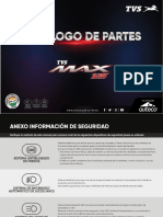 Catalogo de Partes TVS Max 125 Sept 2022