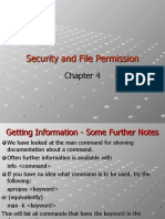 Security and File Permissions