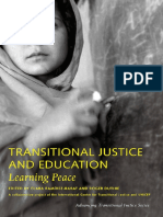 Transitional Justice and Education