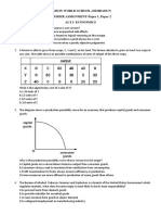 Assignment Economics 9708