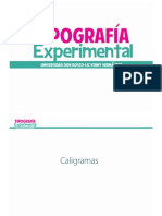 Tipografía-Caligramas y Ambigramas