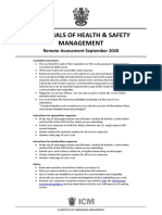 Essentials of Health & Safety Management