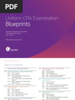 Uniform Cpa Examination Blueprints 1 3 23