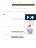 Tarea Tinciones Histológicas