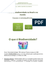 Genética - Perda Da Biodiversidade - de 2014