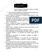 Funciones Específicas Del Cargo SG 2023