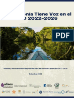 La Amazonía Tiene Voz en El PND - Relación Con Bases Del PND