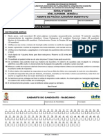 Ibfc 2014 PC Se Agente de Policia Judiciaria Substituto Prova