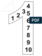 Cartaz Numeros e Tabuada Libras