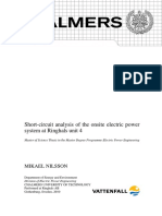 Short-Circuit Analysis of Electric Power System