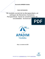 Curso Programa Derechos y Discapacidad 2023