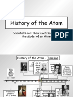 History of The Atom - With Timeline