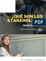 ¿Qué Son Los StakeHolders