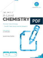 Periodic Table, Group 2 and The Halogens 1 QP