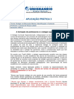 AP3 - Estágio em Educação Básica - Identificação e Contexto - 2021 - 2